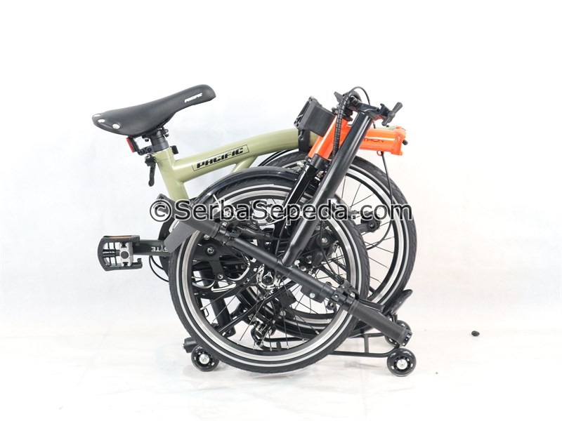  Sepeda Lipat Pacific Pithon Tampang Brompton Harga Ekonomis
